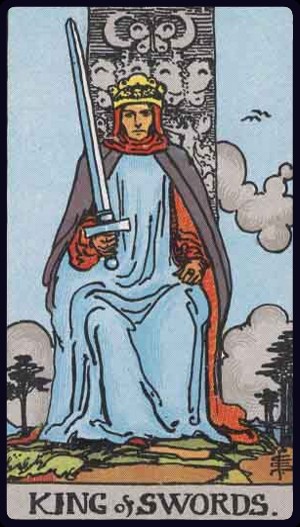 King of Swords Tarot Card