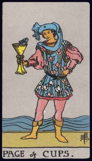 Page of Cups Tarot Card