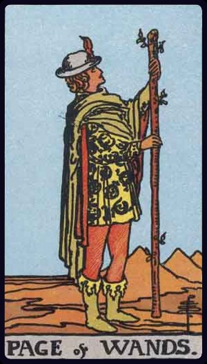 Page of Wands Tarot Card