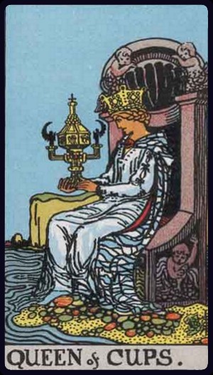 Queen of Cups Tarot Card