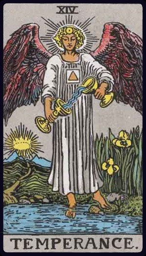 Temperance Tarot Card