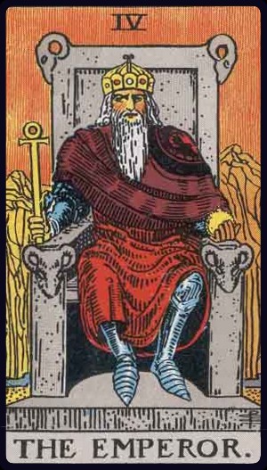 The Emperor Tarot Card